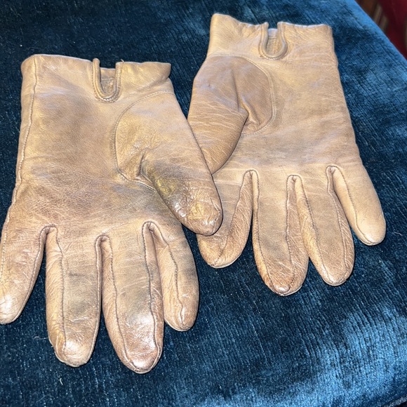 Vintage 100% leather gloves - Picture 3 of 6